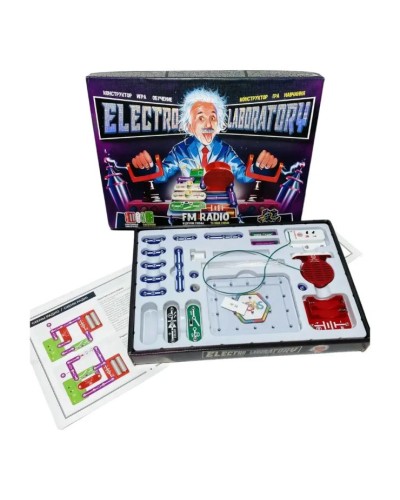 Конструктор електронний «Electro Laboratory. Radio+Piano» у коробці 40х30х5 см, ТМ Данко Тойс