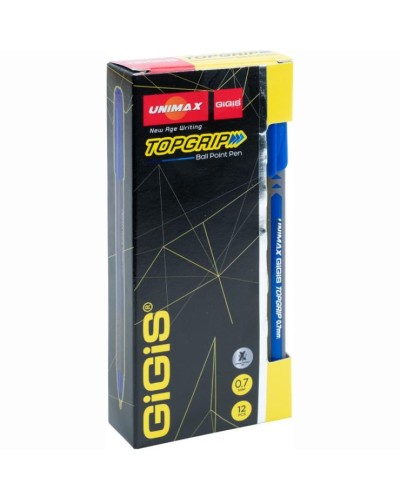 Ручка «Topgrip» кулькова синя, TM Unimax