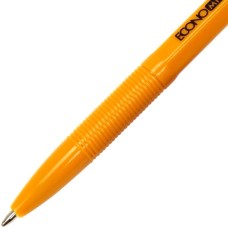 Ручка «Yellow Pen» кулькова синя 0,5 мм, корпус жовтий, ТМ Economix