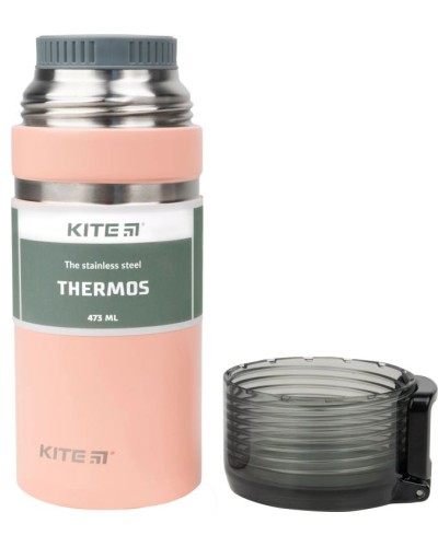 Термос «Kite» 473 мл персиковий TM Kite