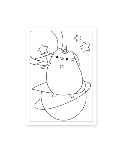 Розмальовка «Pusheen» А4 на 12 аркушів з м`якою обкладинкою, ТМ Yes