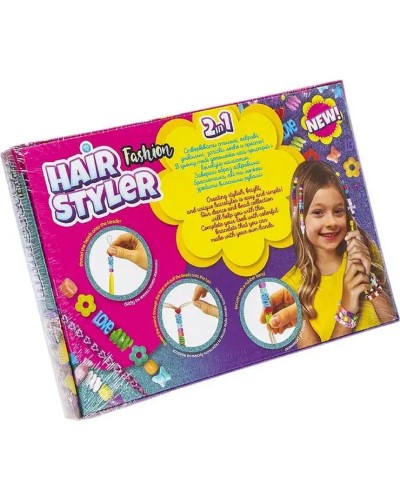 Креативна творчість «Hair Styler. Fashion» малий набір, у коробці 28х19х36 см, ТМ Данко Тойс