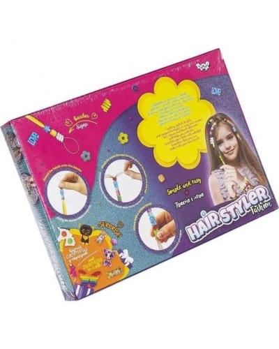 Креативна творчість «Hair Styler. Fashion» метелик, у коробці 37х26х4 см, ТМ Данко Тойс
