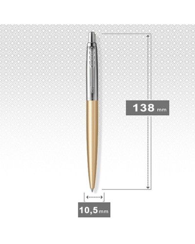 Ручка «Паркер Jotter XL Україна Matt Gold CT» з тризубом кулькова