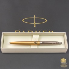 Ручка «Паркер Jotter XL Україна Matt Gold CT» з тризубом кулькова