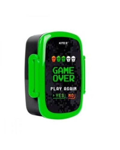Ланчбокс «Game over» з наповненням 750 мл, TM Kite
