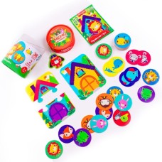Гра настільна «Fisher Price. Мемо», у тубусі 11,5х11,5х15 см, ТМ Vlady Toys