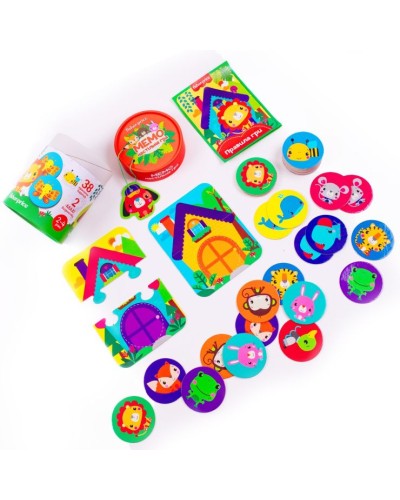 Гра настільна «Fisher Price. Мемо», у тубусі 11,5х11,5х15 см, ТМ Vlady Toys