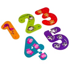 Пазли «Fisher-Price. Мої перші цифри», у коробці 21,5х6х22, ТМ Vlady Toys
