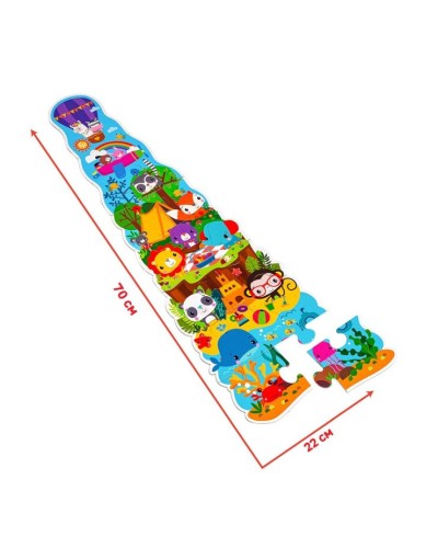 Пазли «Fisher-Price. Мої веселі друзі», у коробці 21,5х6х22, ТМ Vlady Toys