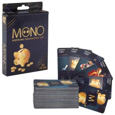 Гра карткова «Mono» розвивальна, у коробці 13,5х9х2 см, ТМ Strateg