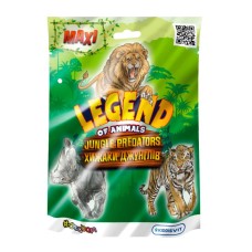 Стретч-іграшка «LEGEND OF ANIMALS. Драженики джунглів» 15 см, в асортименті, 12 шт у дисплеї 18х8х21 см