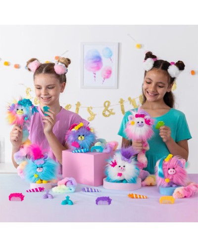 М'яка іграшка-сюрприз «COTTON CANDYKINS. Пухнастий улюбленць» 10 см з аксесуарами, в асортименті, у контейнері 9х21х9 см