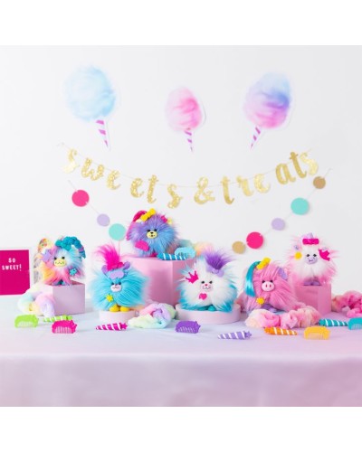 М'яка іграшка-сюрприз «COTTON CANDYKINS. Пухнастий улюбленць» 10 см з аксесуарами, в асортименті, у контейнері 9х21х9 см