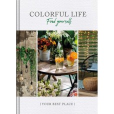 Канцелярська книга «COLORFUL LIFE» на 80 аркушів у клітинку з твердою ламінованою обкладинкою, в асортименті, ТМ Рюкзачок