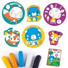 Набір для творчості «Fisher Price. Лісові друзі» ліплення з екотіста, у коробці 21,5х6х21,5 см, ТМ Vlady Toys