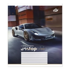Зошит на 96 аркушів у лінію «Перегони», №2415, ТМ Brisk