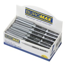Маркер «SILVER» 1-2 мм, сріблястий, ТМ Buromax
