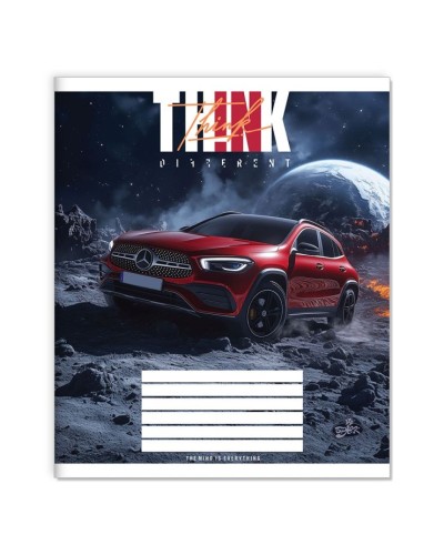 Зошит на 12 аркушів у косу лінію «Новий шлях» №2548, ТМ Brisk