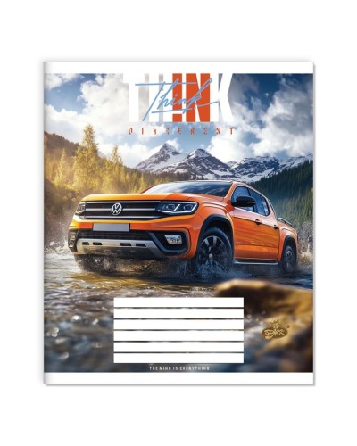 Зошит на 12 аркушів у косу лінію «Новий шлях» №2548, ТМ Brisk