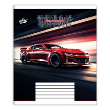 Зошит на 18 аркушів у клітинку «Порушуй правила» №2558, ТМ Brisk