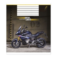 Зошит на 48 аркушів у клітинку «Мікс хлопчики», №1010, Пір'їнка