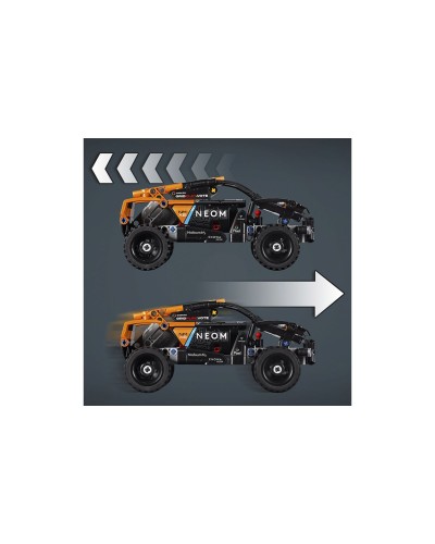 Конструктор «NEOM McLaren Extreme E» на 252 деталі, у коробці 14х7х26 см, ТМ Lego