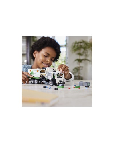 Конструктор «Сміттєвоз Mack® LR Electric» на 503 деталі, у коробці 19х7х35 см, ТМ Lego