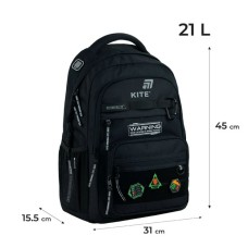 Рюкзак 45х31х15,5 см, 1019L-2, ТМ Kite Education teens