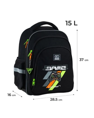 Рюкзак «Next Level» 37х28,5х16 см, 2606S-6, GoPack Education
