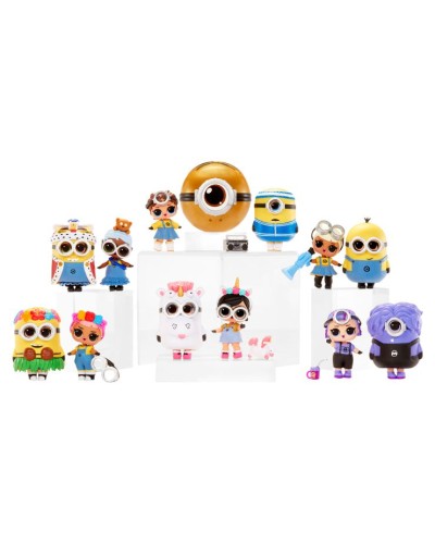 Ігровий набір з лялькою LOL SURPRISE! «Loves Minions» 8 см з фігуркою, в асортименті, у колбі 10х9х9 см