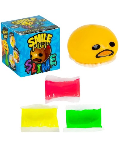 Слайм «Smile Slime», в асортименті, у коробці 7х7х7 см, ТМ Данко Тойс