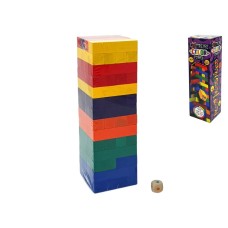 Гра настільна «EXTREME COLOR TOWER» розвиваюча на 56 кольорових брусочків, ТМ Данко Тойс