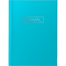 Блокнот «MINIMAL» А5 на 72 аркуші у клітинку з ламінованою обкладинкою, в асортименті, ТМ Рюкзачок