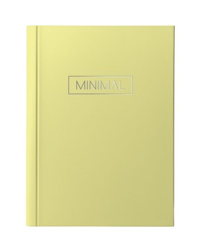 Блокнот «MINIMAL» А5 на 72 аркуші у клітинку з ламінованою обкладинкою, в асортименті, ТМ Рюкзачок