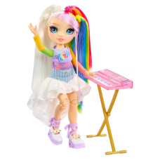 Лялька RAINBOW HIGH «Junior High Rockband. Амая» 23 см з аксесуарами, у коробці 6х20х27 см