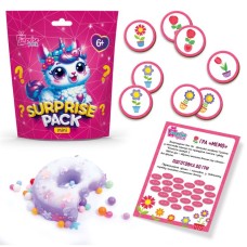 Настільна гра «Surprise Pack Mini 2» з сюрпризом з сквіша та карток, у пакеті 17х6х19 см, ТМ Vladi Toys
