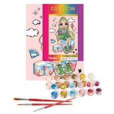 Картина за номерами «Rainbow High Jade Hunter» 30х40 см, ТМ Ідейка
