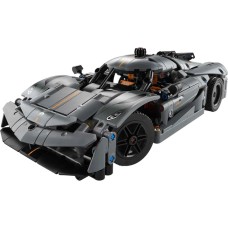 Конструктор «Koenigsegg Jesko Absolut. Сірий гіперкар» на 801 деталь, у коробці 38х7х26, ТМ Lego