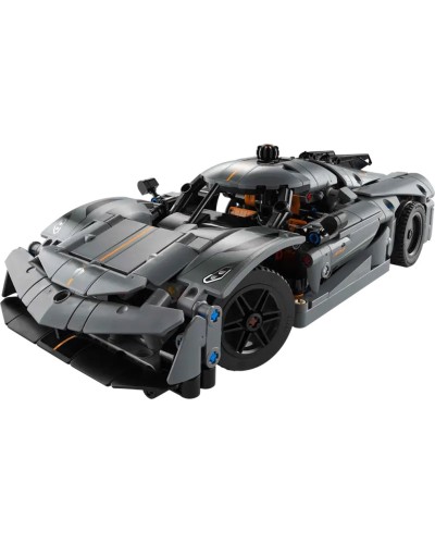 Конструктор «Koenigsegg Jesko Absolut. Сірий гіперкар» на 801 деталь, у коробці 38х7х26, ТМ Lego
