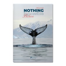 Канцелярська книга у клітинку на 96 аркушів з твердою ламінованою обкладинкою, №4455, в асортименті, ТМ Brisk