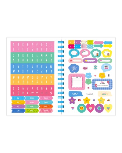 Анкета друзів для дівчаток «Only Girls Planner» 11,5х17 см на 66 аркушів, в асортименті, ТМ Апельсин