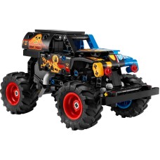 Конструктор «Monster Jam™ Grave Digger. Вогонь та лід» на 263 деталі, у коробці 26х7х19, ТМ Lego