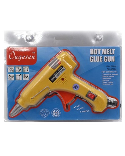 Пістолет для термоклею «Glue gun» 20W під діаметр 0,7 см, євророзетка, в асортименті, ТМ J.Otten