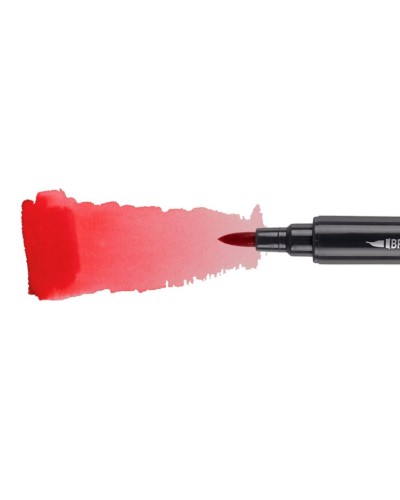 Набір акварельних маркерів «Brush Pen» двосторонніх на 12 кольорів, ТМ SANTI