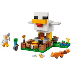 Конструктор «Куряча ферма» на 233 деталі, у коробці 19х6х26 см, ТМ Lego
