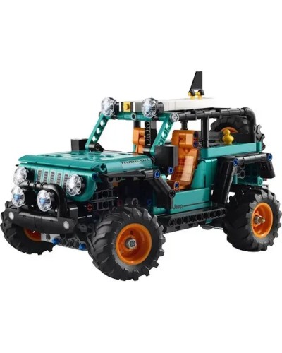 Конструктор «Позашляховик Jeep® Wrangler Rubicon» на 723 деталі, у коробці 38х7х26 см, ТМ Lego