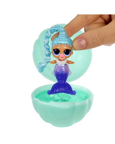 Ігровий набір з лялькою LOL SURPRISE! «Mermaids! Makeover Magic. Милі русалоньки-сестрички» 7 см з аксесуарами, в асортименті, у кулі 6х6х6 см