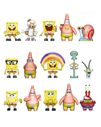Колекційна фігурка-сюрприз «SPONGEBOB.Губка Боб» 4 см, в асортименті, у пакеті 13х3х13 см