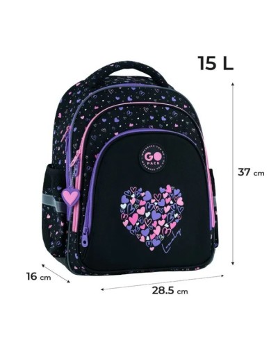 Рюкзак «Bright&Awesome» 37х28,5х17 см,2606S-3, GoPack Education